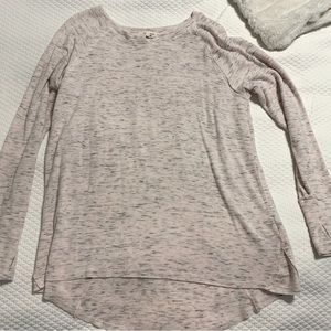 Light Pink Long Sleeve Tunic